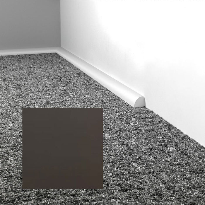 Mohawk - Elemental Edges - .75 in. Quarter Round Rubber Wall Base - Deep Chestnut