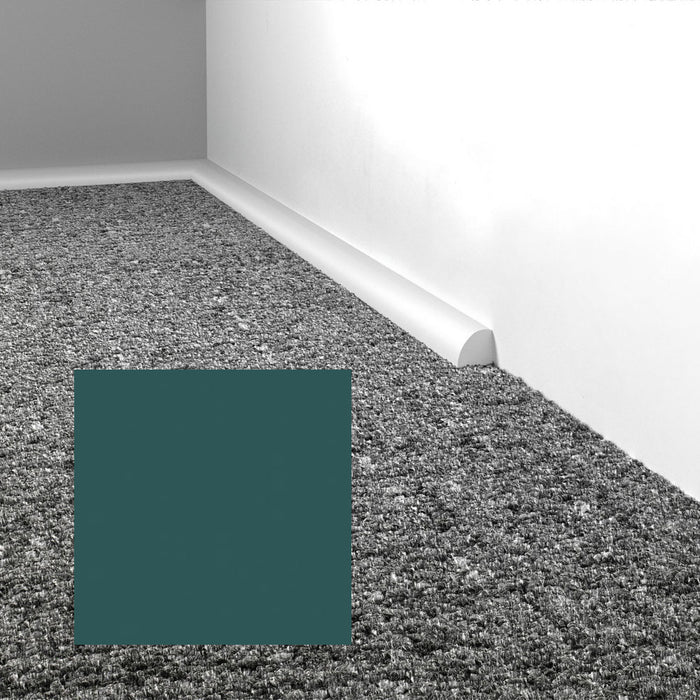 Mohawk - Elemental Edges - .75 in. Quarter Round Rubber Wall Base - Forest Green