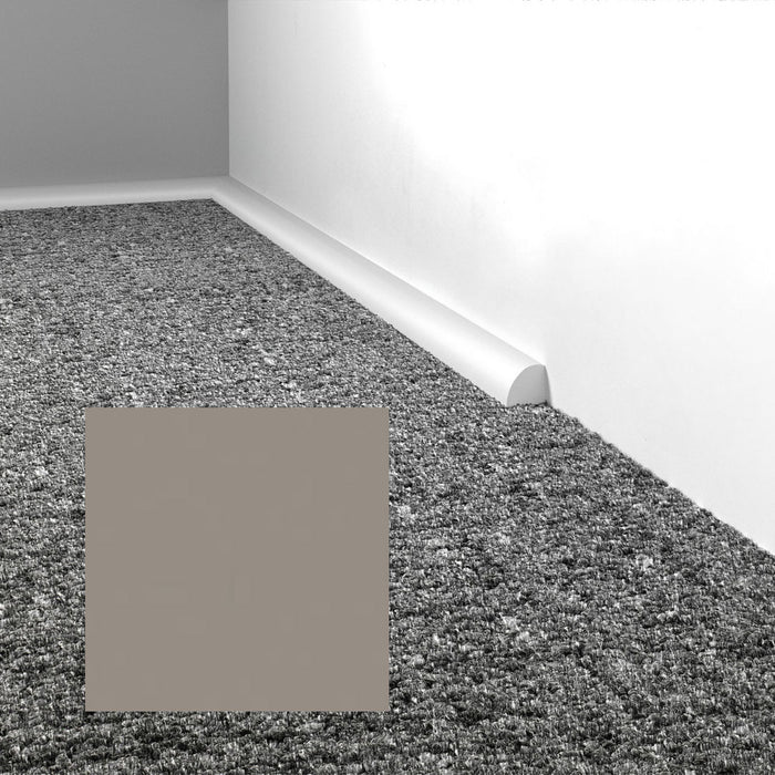 Mohawk - Elemental Edges - .75 in. Quarter Round Rubber Wall Base - Dust