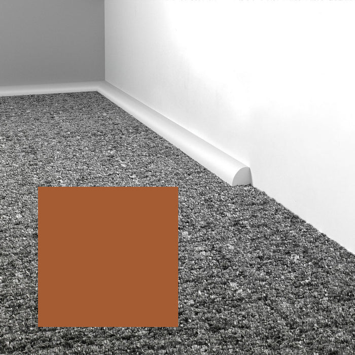 Mohawk - Elemental Edges - .75 in. Quarter Round Rubber Wall Base - Auburn