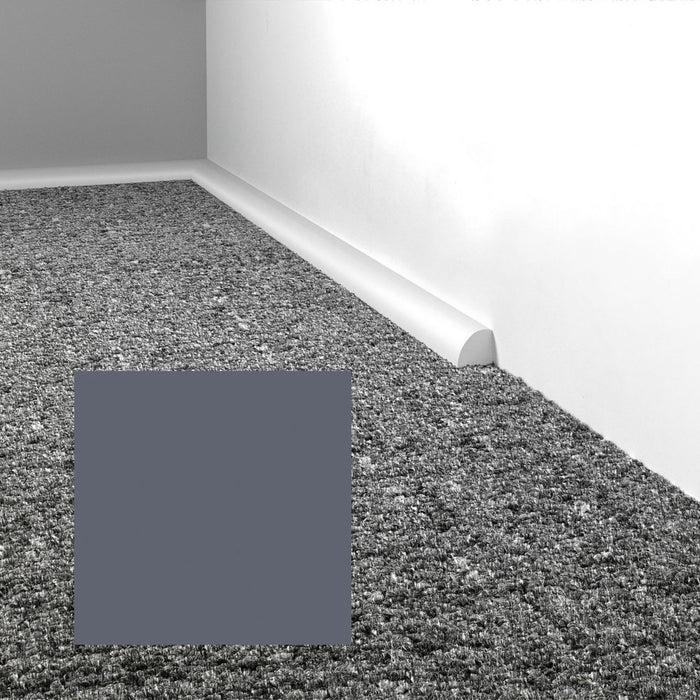 Mohawk - Elemental Edges - .75 in. Quarter Round Rubber Wall Base - Slate