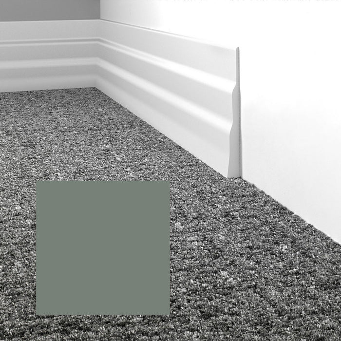 Mohawk - Elemental Edges - 4.5 in. Tapered Wave Rubber Wall Base - Leaf
