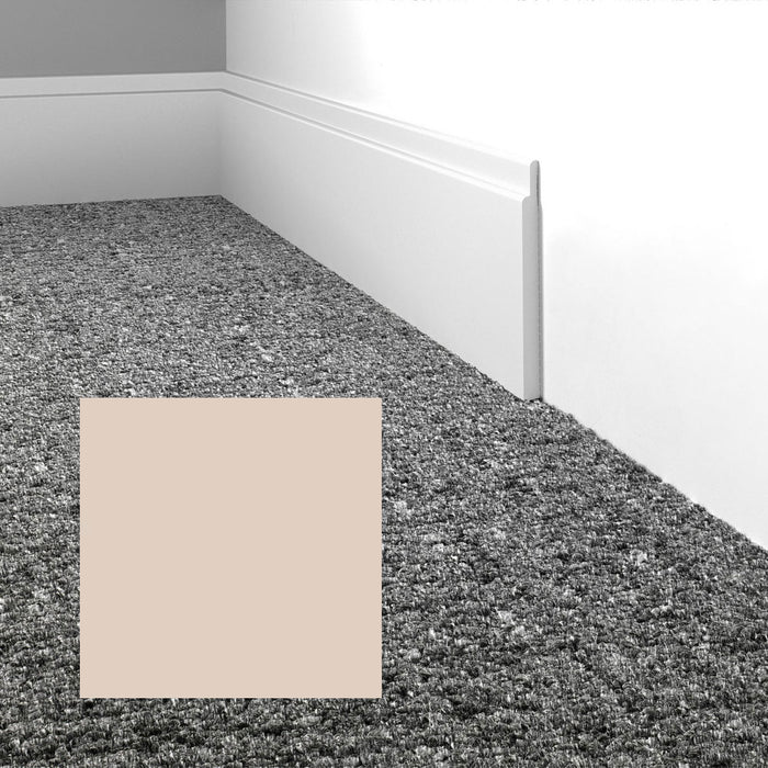 Mohawk - Elemental Edges - 4.5 in. Tilted Edge Rubber Wall Base - Dune