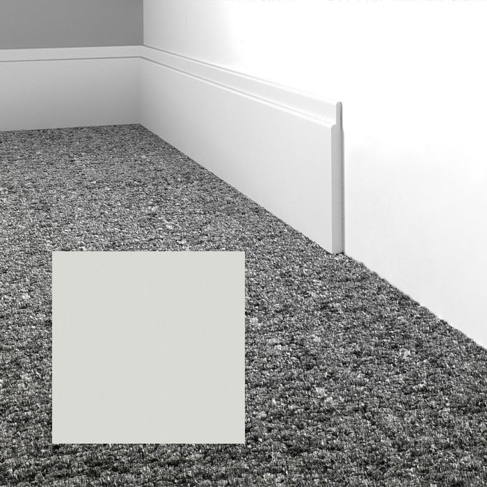 Mohawk - Elemental Edges - 4.5 in. Tilted Edge Rubber Wall Base - Satin