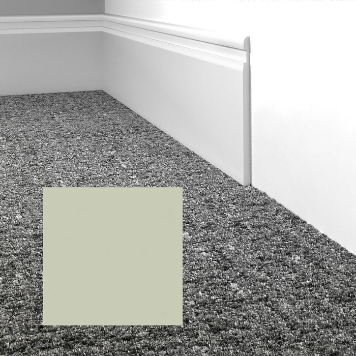 Mohawk - Elemental Edges - 4 in. Crisp Edge Rubber Wall Base - Minty