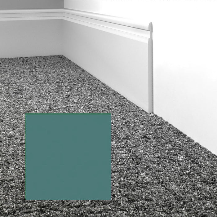 Mohawk - Elemental Edges - 4 in. Crisp Edge Rubber Wall Base - Sage