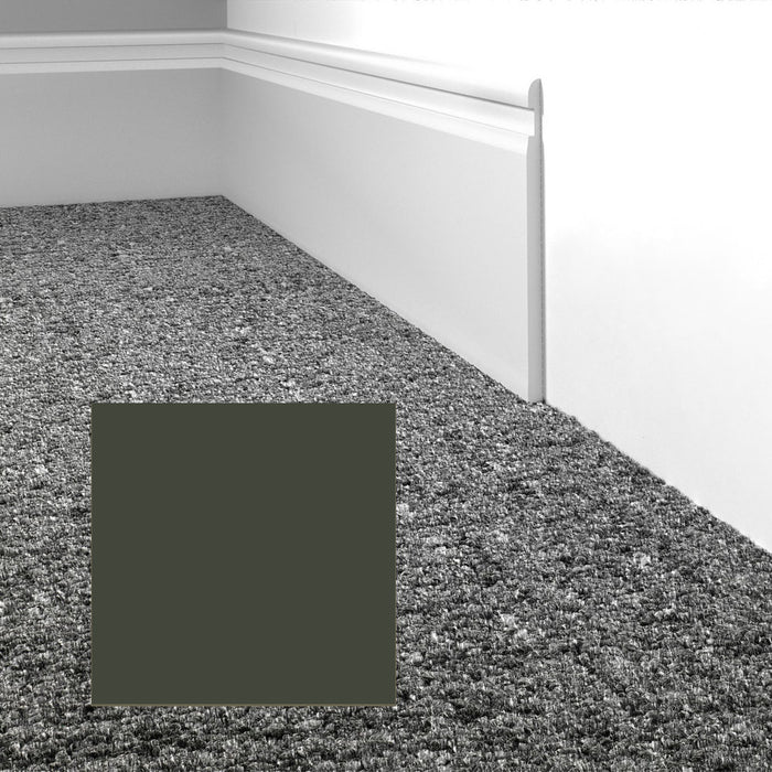 Mohawk - Elemental Edges - 4 in. Crisp Edge Rubber Wall Base - Olive
