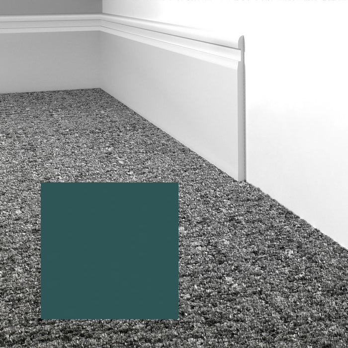 Mohawk - Elemental Edges - 4 in. Crisp Edge Rubber Wall Base - Forest Green