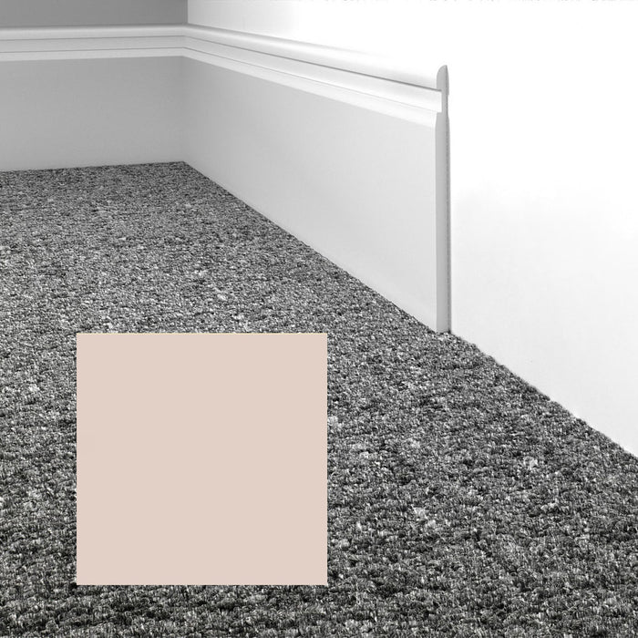 Mohawk - Elemental Edges - 4 in. Crisp Edge Rubber Wall Base - Dune