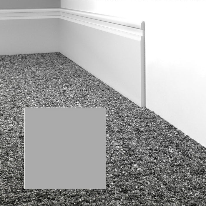 Mohawk - Elemental Edges - 4 in. Crisp Edge Rubber Wall Base - Grayish