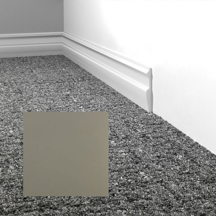 Mohawk - Elemental Edges - 3 in. Edge Lap Rubber Wall Base - Buff