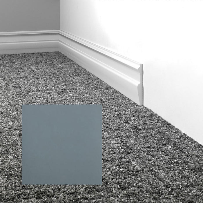 Mohawk - Elemental Edges - 3 in. Edge Lap Rubber Wall Base - Gunmetal