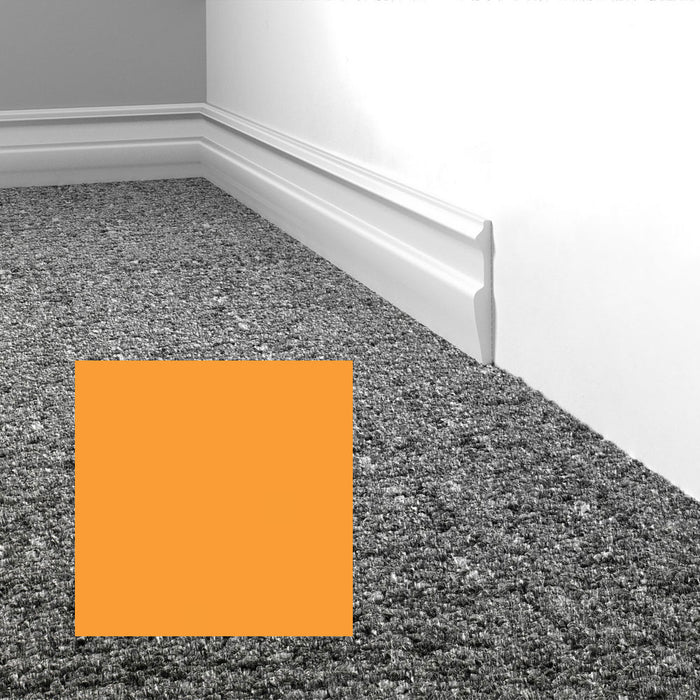 Mohawk - Elemental Edges - 3 in. Edge Lap Rubber Wall Base - Merrigold
