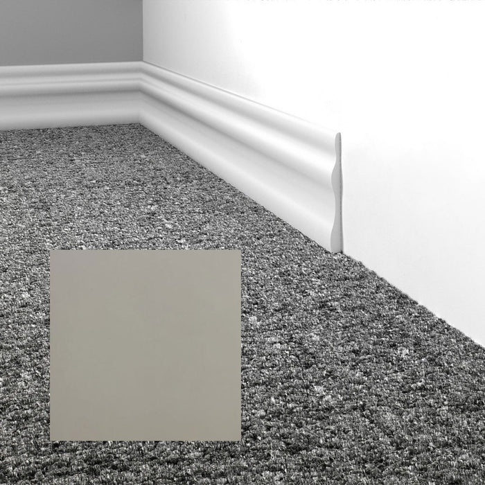 Mohawk - Elemental Edges - 3.5 in. Module Rubber Wall Base - Dove