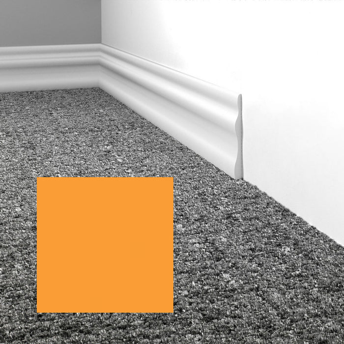 Mohawk - Elemental Edges - 3.5 in. Module Rubber Wall Base - Merrigold