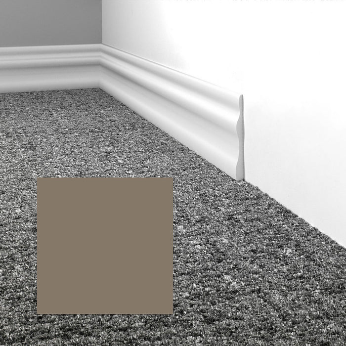 Mohawk - Elemental Edges - 3.5 in. Module Rubber Wall Base - Khaki