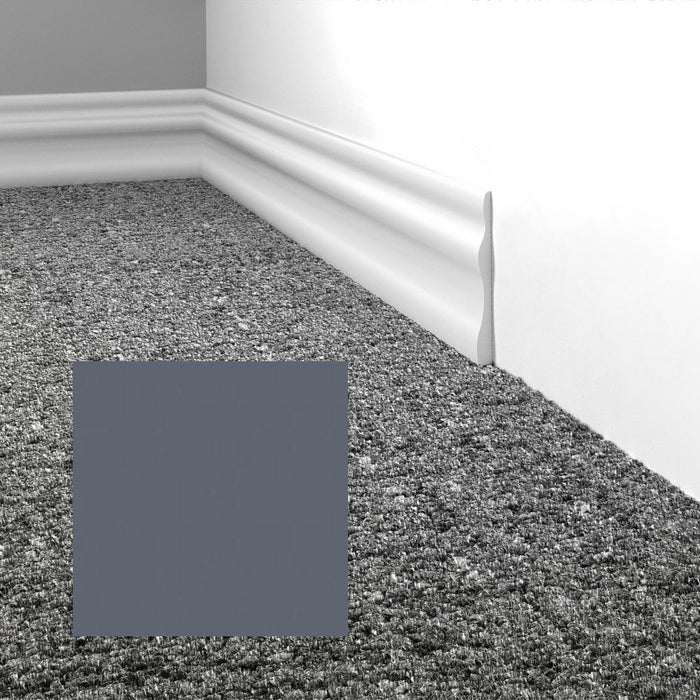 Mohawk - Elemental Edges - 3.5 in. Module Rubber Wall Base - Slate