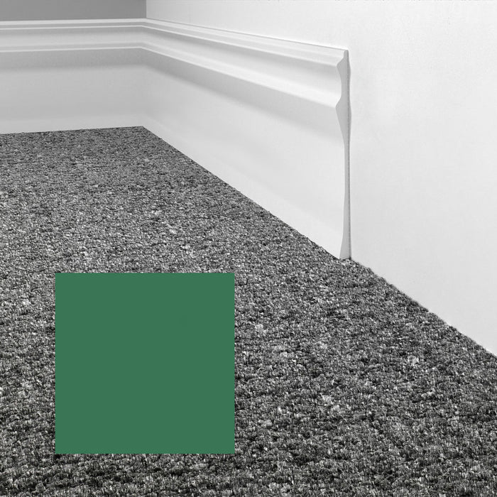 Mohawk - Elemental Edges - 6 in. Sculpted Edge Rubber Wall Base - Grass