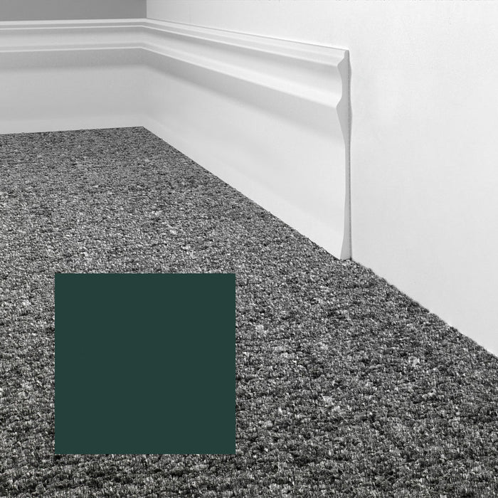 Mohawk - Elemental Edges - 6 in. Sculpted Edge Rubber Wall Base - Ivy Green
