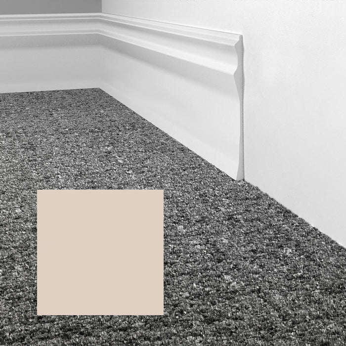 Mohawk - Elemental Edges - 4.5 in. Sculpted Edge Rubber Wall Base - Dune