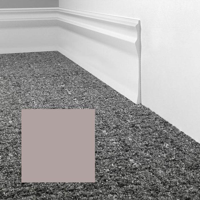 Mohawk - Elemental Edges - 4.5 in. Sculpted Edge Rubber Wall Base - Fog