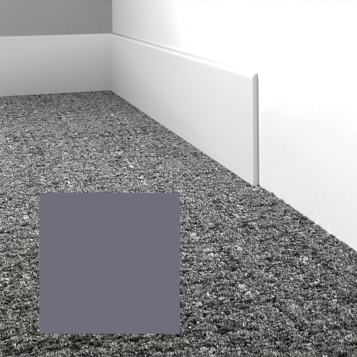 Mohawk - Elemental Edges - 4 in. Straight Cut Rubber Wall Base - Lavender Grey