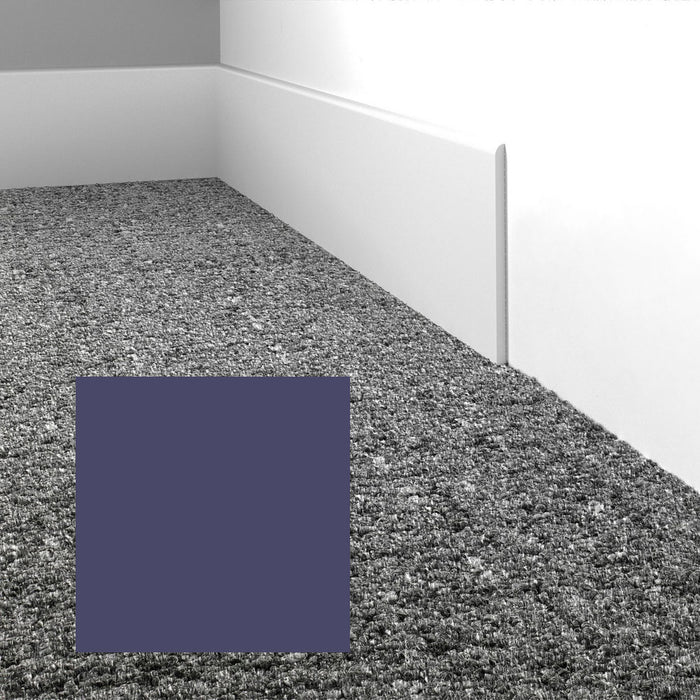 Mohawk - Elemental Edges - 3 in. Straight Cut Rubber Wall Base - Navy