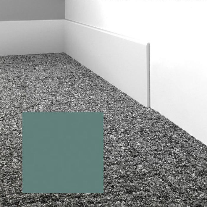 Mohawk - Elemental Edges - 4.5 in. Straight Cut Rubber Wall Base - Jade