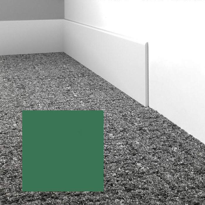 Mohawk - Elemental Edges - 4 in. Straight Cut Rubber Wall Base - Grass