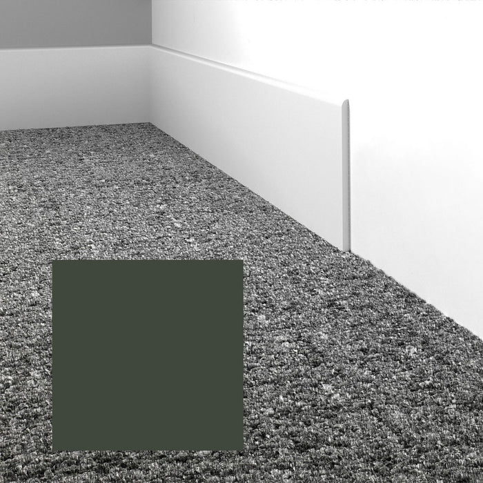 Mohawk - Elemental Edges - 4 in. Straight Cut Rubber Wall Base - Olive