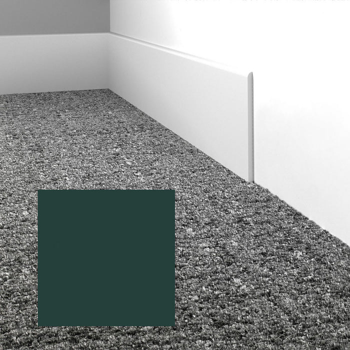 Mohawk - Elemental Edges - 4.5 in. Straight Cut Rubber Wall Base - Ivy Green