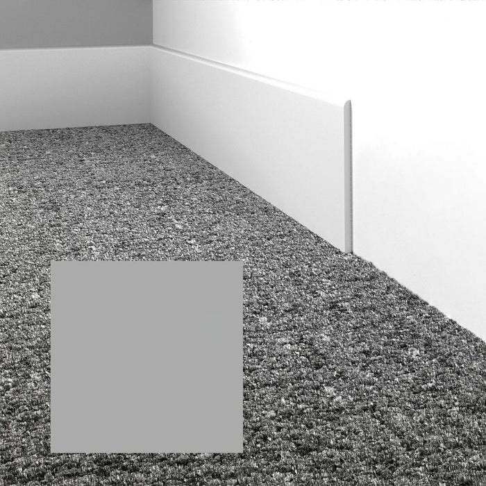 Mohawk - Elemental Edges - 3 in. Straight Cut Rubber Wall Base - Grayish
