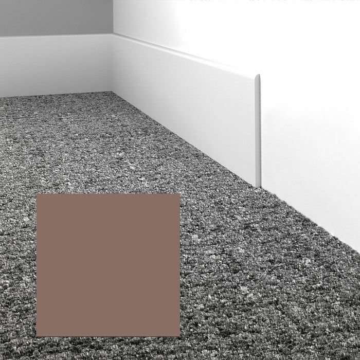 Mohawk - Elemental Edges - 4.5 in. Straight Cut Rubber Wall Base - Earth