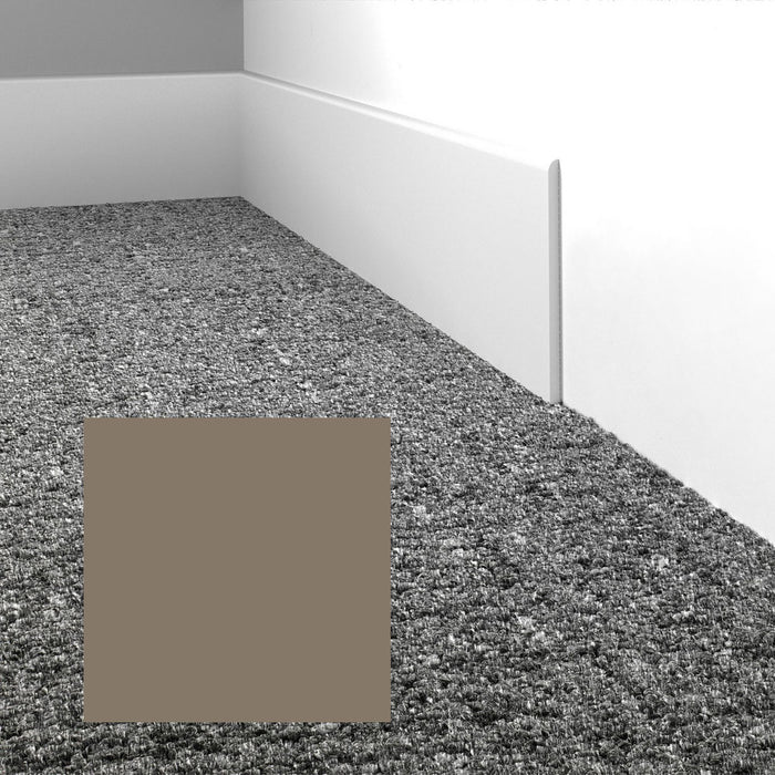 Mohawk - Elemental Edges - 4 in. Straight Cut Rubber Wall Base - Khaki