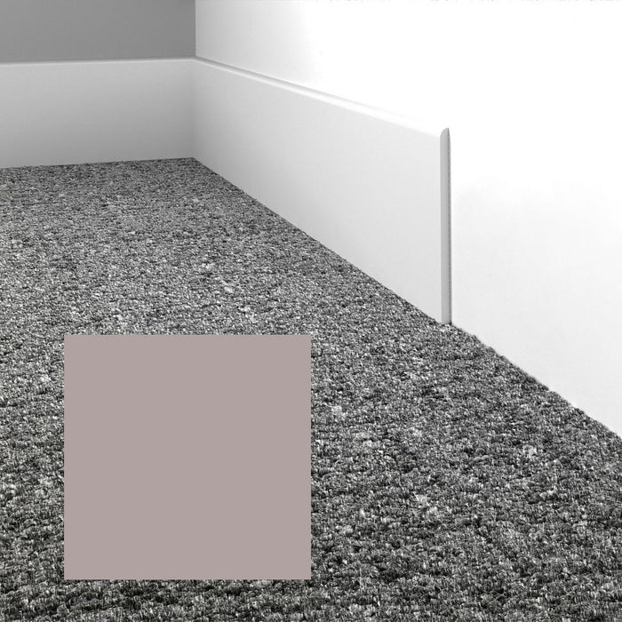 Mohawk - Elemental Edges - 4 in. Straight Cut Rubber Wall Base - Fog