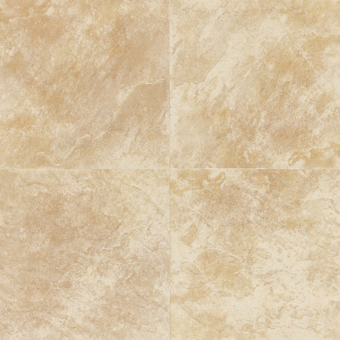 Daltile - Continental Slate - 12 in. x 12 in. - Porcelain Tile - Matte - Persian Gold