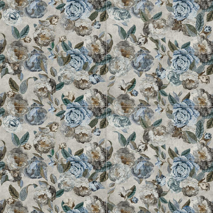 Somertile - Parete Porcelain Tile - Fiori Grey Variations