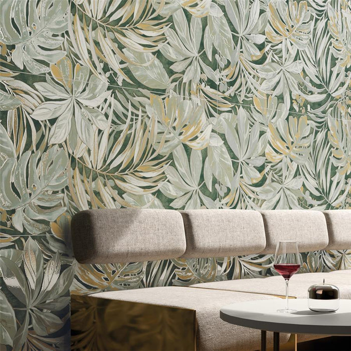 Somertile - Parete Porcelain Tile - Tropici Green Installed