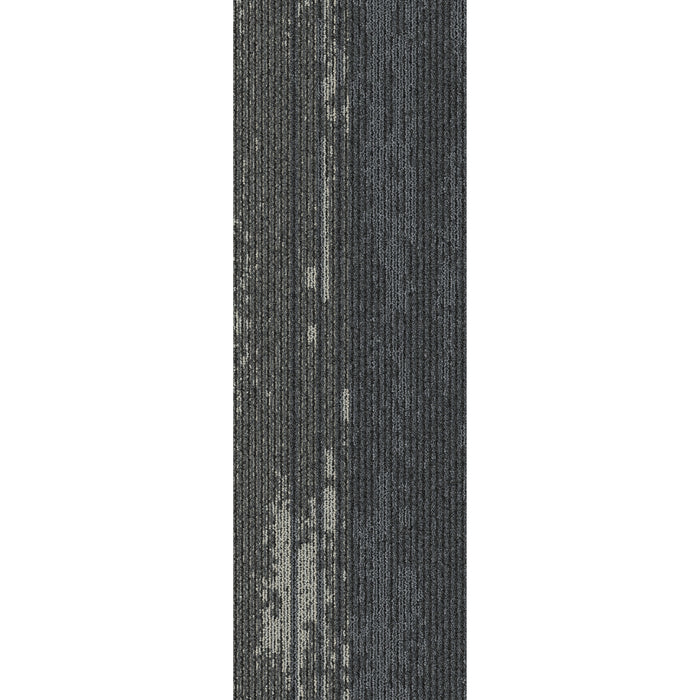 Mohawk Group - Art Style - Metallic Path - 12 in. x 36 in. - Commercial Carpet Tile - Slate Burst