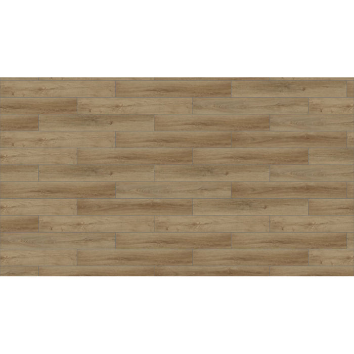 Mohawk - Hot and Heavy II - Secoya 2.5 - 7 in. x 48 in. - Luxury Vinyl Tile - Caramel Oak Installed