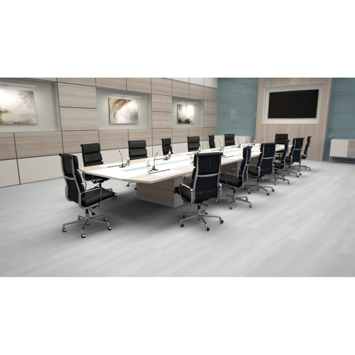 Mohawk - Hot and Heavy II - Secoya 2.5 - 7 in. x 48 in. - Luxury Vinyl Tile - Chimney Oak Room scene