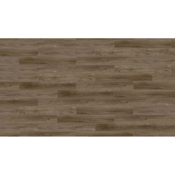 Mohawk - Hot and Heavy II - Secoya 2.5 - 7 in. x 48 in. - Luxury Vinyl Tile - Knotty Oak Installed