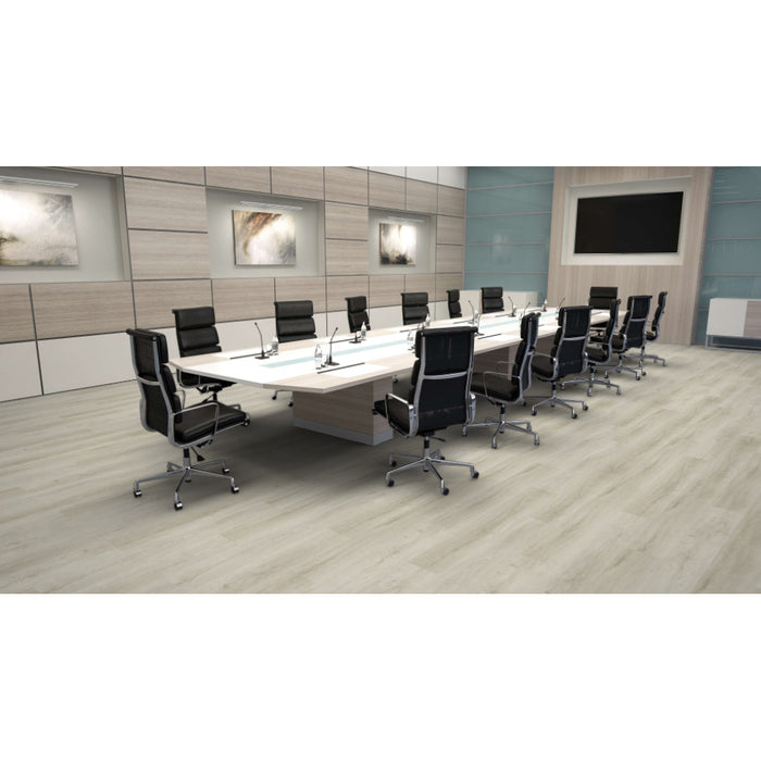 Mohawk - Hot and Heavy II - Secoya 2.5 - 7 in. x 48 in. - Luxury Vinyl Tile - Phantom Oak Room scene