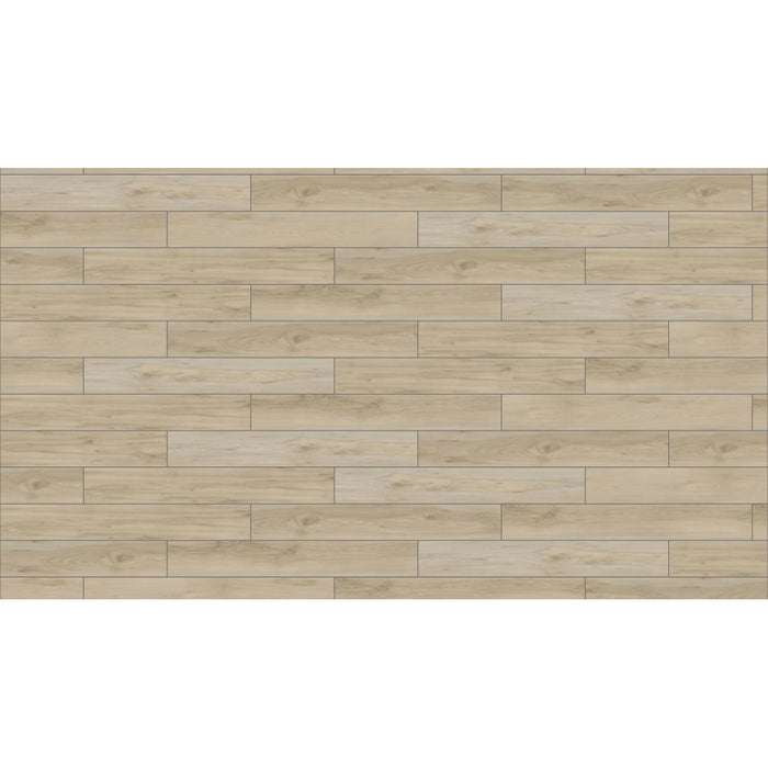 Mohawk - Hot and Heavy II - Secoya 2.5 - 7 in. x 48 in. - Luxury Vinyl Tile - Pure Maple Installed