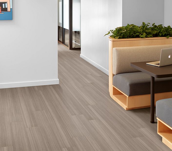 Philadelphia Commercial - Purview 5 - Luxury Vinyl Tile - Sedona floor installation