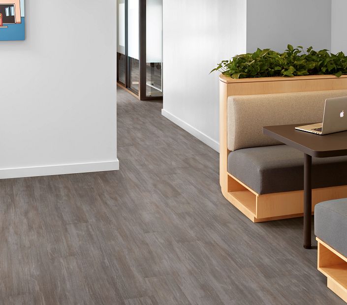 Philadelphia Commercial - Purview 5 - Luxury Vinyl Tile - Jasper floor installation