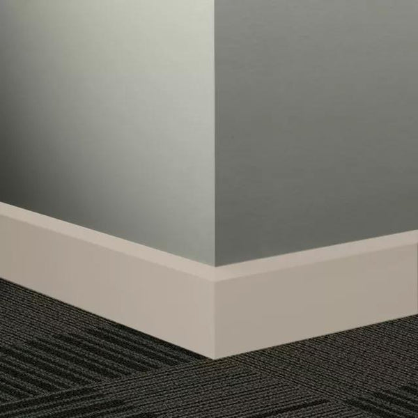 Johnsonite Commercial 3 in. Rubber Wall Base Millwork Oblique Zeph