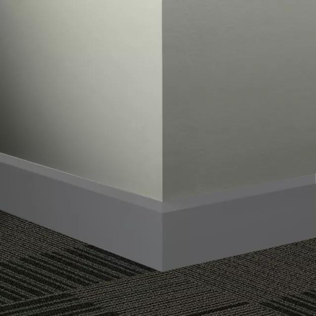 Johnsonite Commercial - 3 in. Rubber Wall Base - Millwork Oblique Bedrock