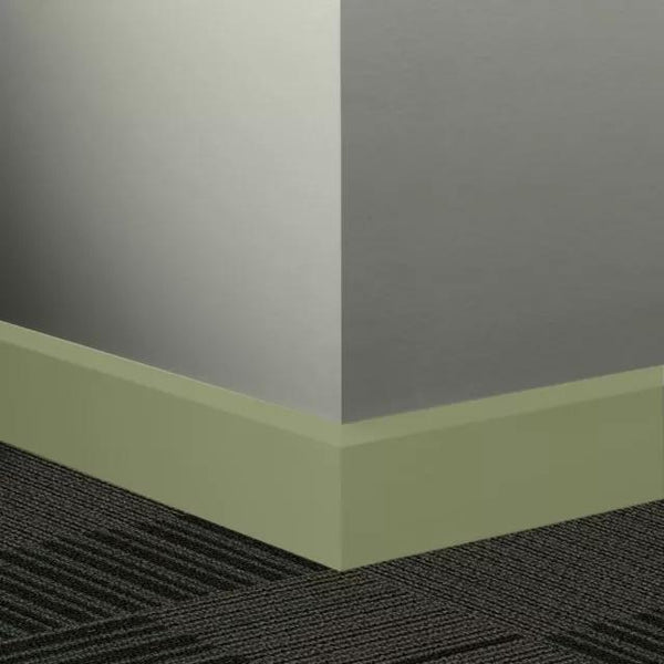Johnsonite Commercial 3 in. Rubber Wall Base Millwork Oblique Geck