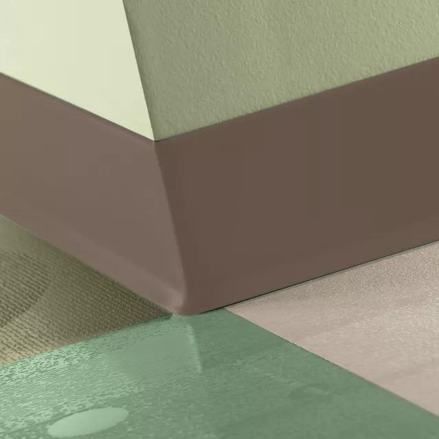 Johnsonite Commercial - Baseworks - 6 in. Thermoset Rubber Wall Base - Saddlebrook